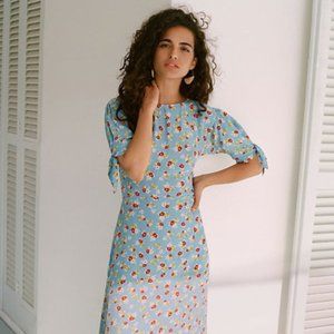 Anthropologie Faithfull the Brand Erin Midi Dress